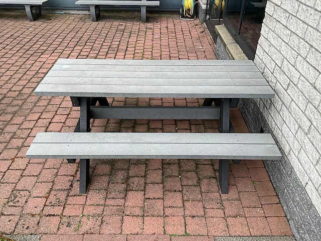 Rekupro - picknicktafel 180x134x75 cm - afbeelding 3 van  5