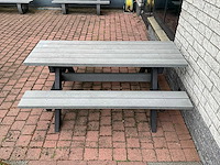 Rekupro - picknicktafel 180x134x75 cm - afbeelding 3 van  5
