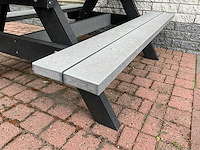 Rekupro - picknicktafel 180x134x75 cm - afbeelding 4 van  5