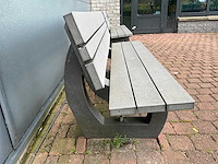 Rekupro tuinbank 180x65x80 cm (2x) - afbeelding 4 van  6
