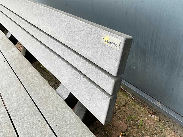 Rekupro tuinbank 180x65x80 cm (2x) - afbeelding 6 van  6