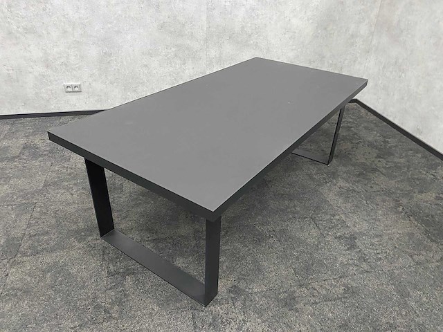 Relativ - 4p conferentieset 200x100 zwart - afbeelding 14 van  22