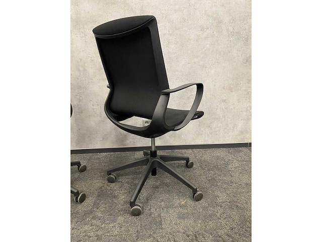 Relativ - 4p conferentieset 200x100 zwart - afbeelding 10 van  22