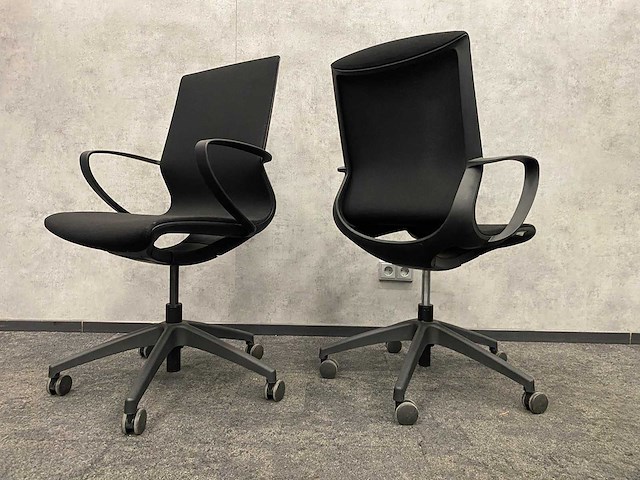 Relativ - 4p conferentieset 200x100 zwart - afbeelding 16 van  22