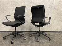 Relativ - 4p conferentieset 200x100 zwart - afbeelding 2 van  7