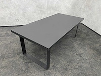 Relativ - 4p conferentieset 200x100 zwart - afbeelding 5 van  7