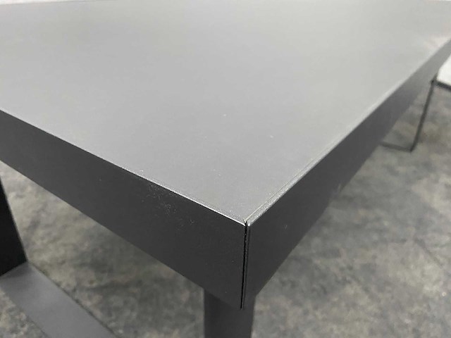 Relativ - 4p conferentieset 200x100 zwart - afbeelding 6 van  7