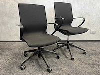 Relativ/ twinform - 6p wigvormige vergaderset 260 cm - afbeelding 5 van  22