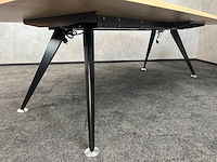 Relativ/ twinform - 6p wigvormige vergaderset 260 cm - afbeelding 9 van  22