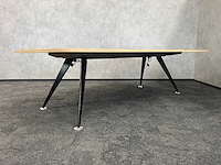 Relativ/ twinform - 6p wigvormige vergaderset 260 cm - afbeelding 6 van  20