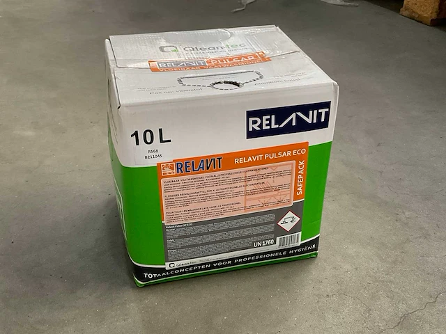 Relavit pulsar eco verpakking á 10ltr vaatwasmiddel (6x) - afbeelding 1 van  1