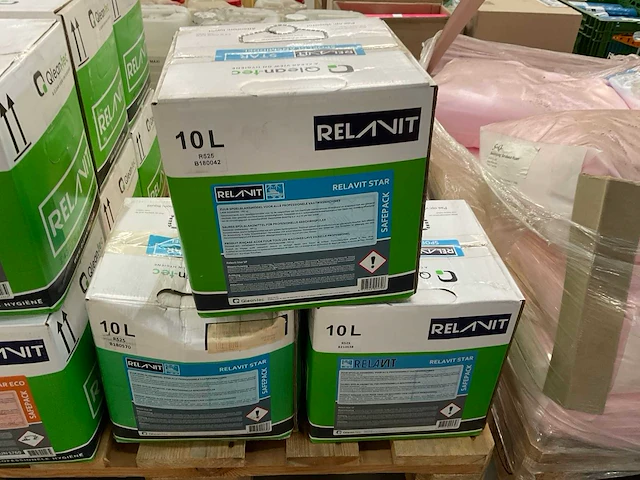 Relavit pulsar star verpakking á 10ltr spoelglansmiddel (3x) - afbeelding 2 van  2