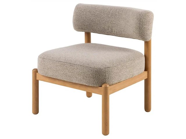 Relax fauteuil, actona, burley lounge chair, seat beige monza 60 - afbeelding 1 van  5