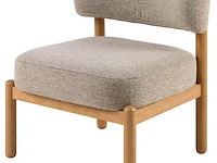 Relax fauteuil, actona, burley lounge chair, seat beige monza 60 - afbeelding 1 van  5