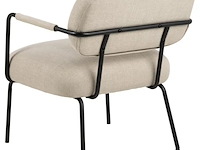 Relax fauteuil, actona, dillon lounge chair, seat beige basel 24 - afbeelding 3 van  7