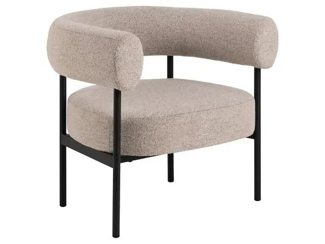 Relax fauteuil, actona, oakfield lounge chair, beige monza 60 - afbeelding 1 van  7