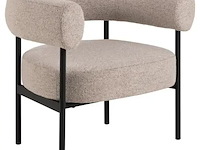 Relax fauteuil, actona, oakfield lounge chair, beige monza 60 - afbeelding 1 van  7