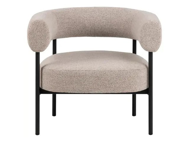 Relax fauteuil, actona, oakfield lounge chair, beige monza 60 - afbeelding 2 van  7