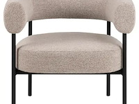 Relax fauteuil, actona, oakfield lounge chair, beige monza 60 - afbeelding 2 van  7