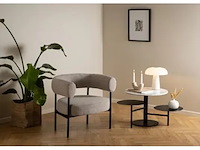 Relax fauteuil, actona, oakfield lounge chair, beige monza 60 - afbeelding 4 van  7