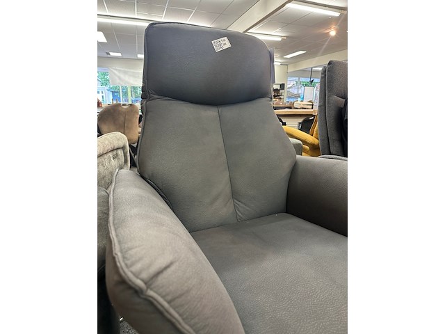 Relax fauteuil harry, microvezel, antraciet - afbeelding 2 van  3