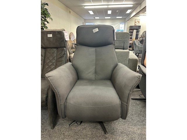 Relax fauteuil harry, microvezel, antraciet - afbeelding 3 van  3