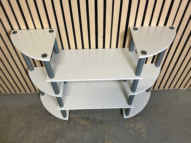 Relaxdays 10025963 wandkast met 8 niveaus (5x) - afbeelding 5 van  8