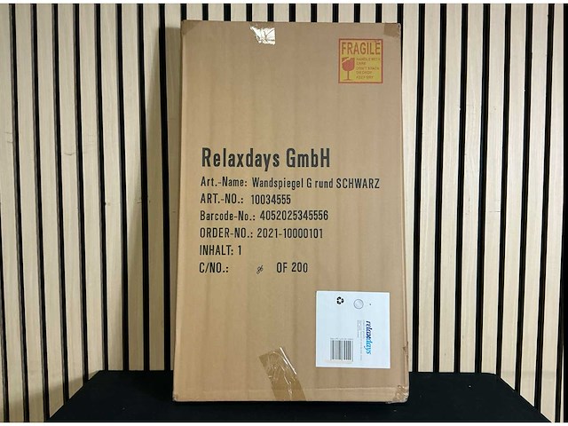 Relaxdays 10034555 spiegel rond (4x) - afbeelding 4 van  5