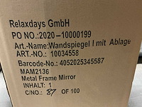 Relaxdays 10034558 wandspiegel (4x) - afbeelding 4 van  4