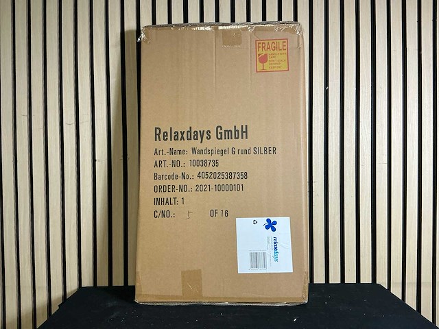 Relaxdays 10034735 spiegel rond (4x) - afbeelding 4 van  5