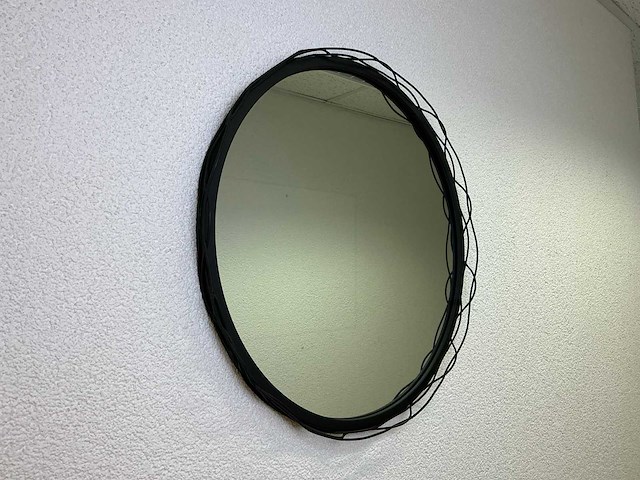 Relaxdays 10038740 spiegel rond (4x) - afbeelding 1 van  2