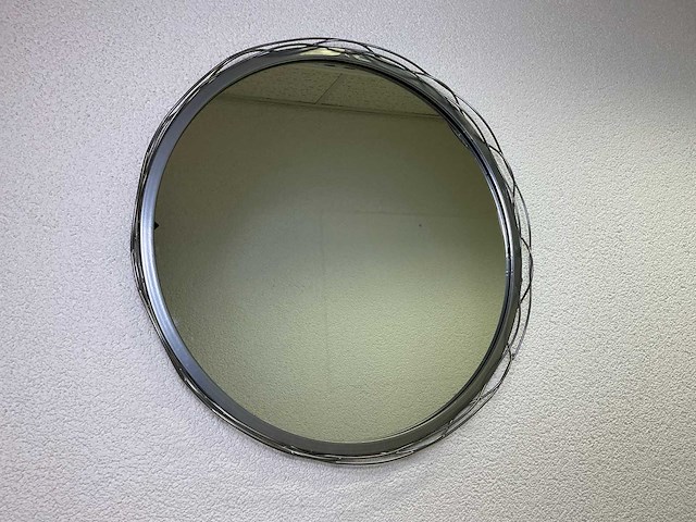 Relaxdays 10038742 spiegel rond (4x) - afbeelding 1 van  2