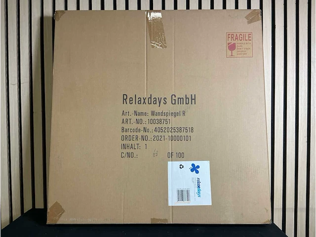 Relaxdays 10038751 spiegel rond (4x) - afbeelding 4 van  5