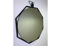 Relaxdays 10038752 spiegel rond (4x) - afbeelding 1 van  2