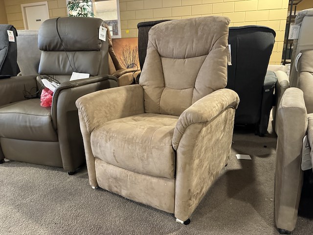 Relaxfauteuil, beige - afbeelding 2 van  4