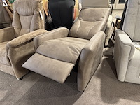 Relaxfauteuil, beige/grijs - afbeelding 1 van  5