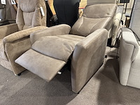 Relaxfauteuil, beige/grijs - afbeelding 2 van  5