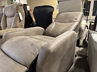 Relaxfauteuil, beige/grijs - afbeelding 4 van  5