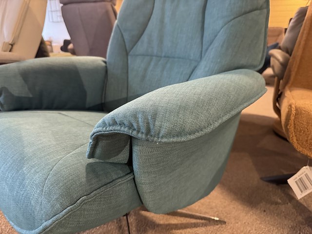 Relaxfauteuil, blauw - afbeelding 4 van  5