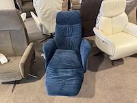 Relaxfauteuil, blauw - afbeelding 2 van  5
