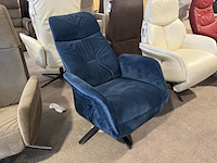 Relaxfauteuil, blauw - afbeelding 3 van  5