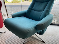 Relaxfauteuil, blauw - afbeelding 2 van  5