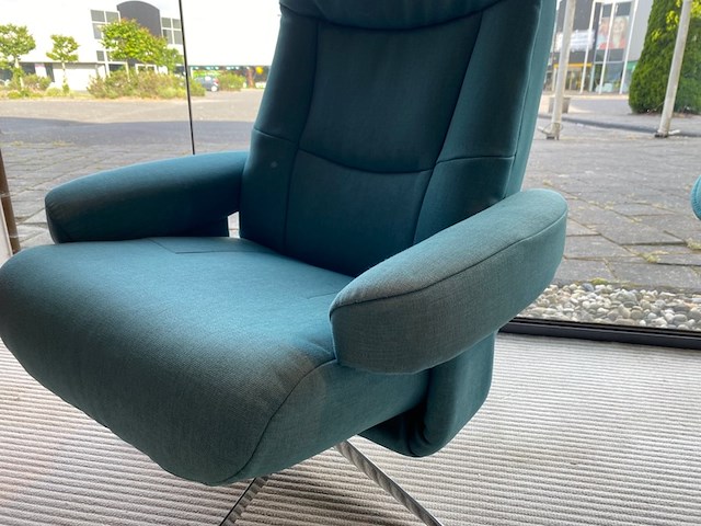 Relaxfauteuil, blauw - afbeelding 4 van  5