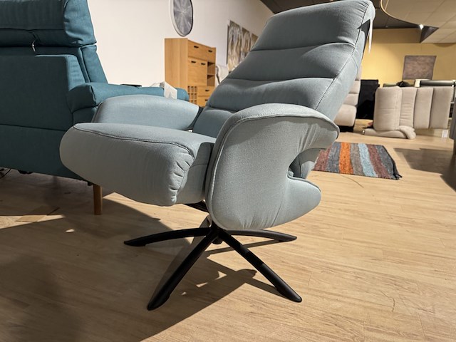 Relaxfauteuil, blauwgrijs - afbeelding 3 van  4