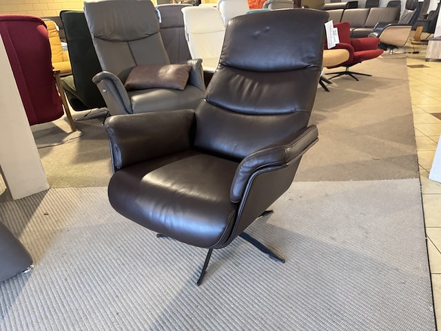 Relaxfauteuil, bruin - afbeelding 1 van  6