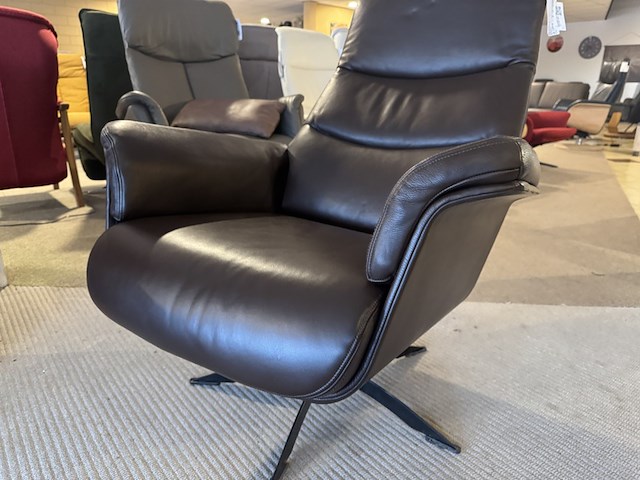 Relaxfauteuil, bruin - afbeelding 3 van  6