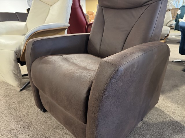 Relaxfauteuil, bruin - afbeelding 3 van  5