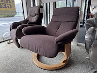 Relaxfauteuil, bruin - afbeelding 1 van  4