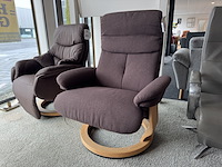 Relaxfauteuil, bruin - afbeelding 2 van  4