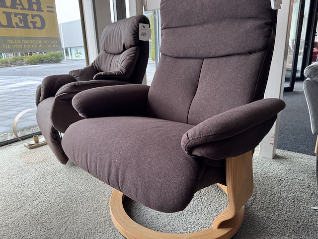 Relaxfauteuil, bruin - afbeelding 3 van  4